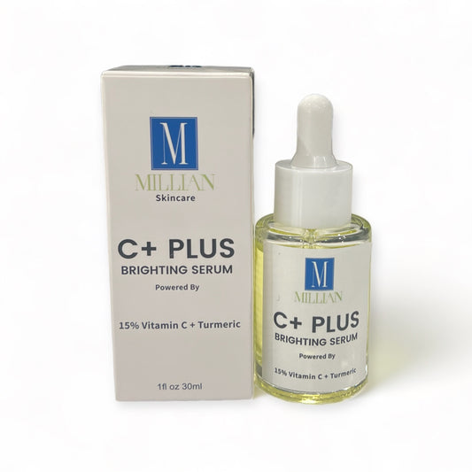 Millian Skincare C+ Brightening Eye Complex™ delivers a comprehensive new solution for brighter eyes that helps reduce dark circles and under-eye puffiness.