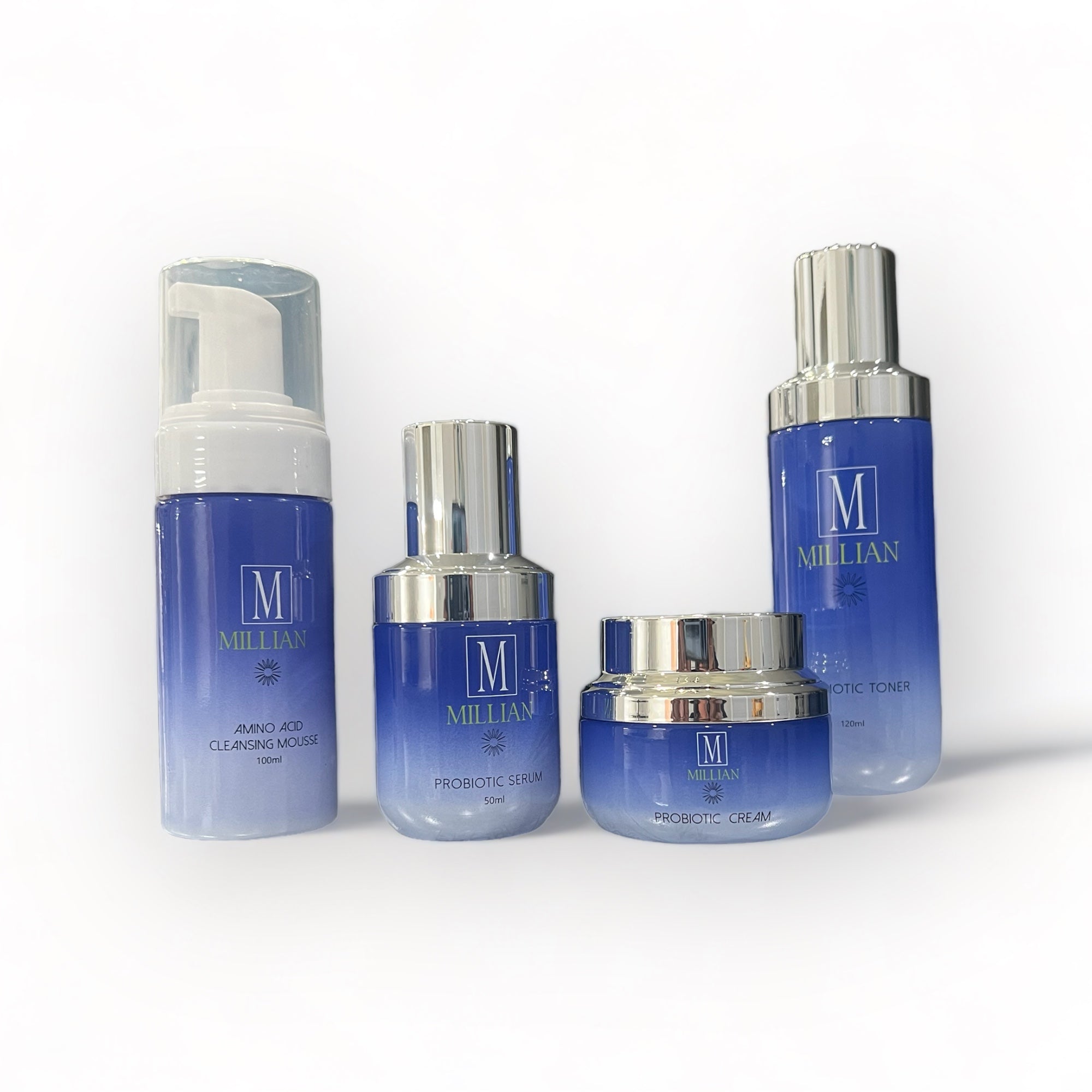 Millian Skincare System kit . Moisturizer, Vitamin C Serum, Eye Cream, Energy Facial - Vegan Skincare , Cleanser, Mask, Toner, Serum, Lip Balm, Eye Cream, Moisturizer. The Essentials Mini Kit, Cleanser, Toner & Moisturizer for Hydrated & Balanced Skin, TSA-Friendly Sizes