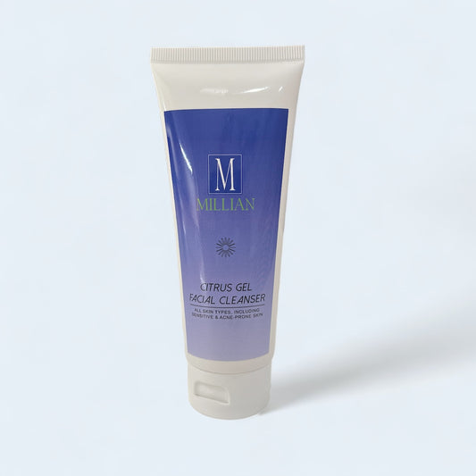 Millian Skincare Gentle Facial Cleansers, for all skin types, including sensitive acne prone skin. Start your skincare journey now! Save and bundle up with our NEW skincare system and repair kit for only $159.99