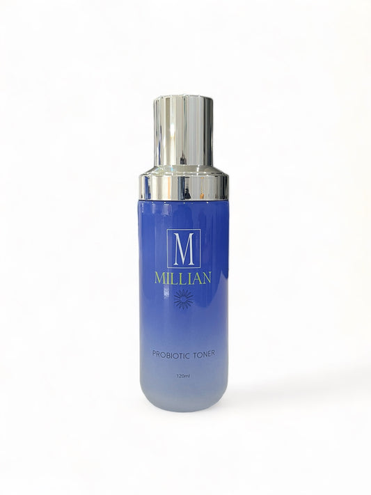 Naturally rejuvenate, tone, balance, refresh, hydrate and help feed the skin's natural microbiome with our Millian Skincare Probiotic Facial Toners.