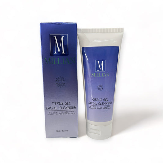 Millian Skincare facial cleansers are formulated to normalize the skin, remove surface debris and prepare skin for other skincare treatments.